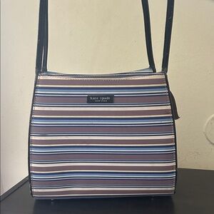 Kate Spade Multicolor Striped Shoulder Bag